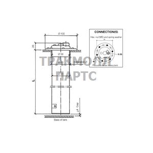 FUEL DIP PIPE SENDER  80MM L - X10-224-009-048