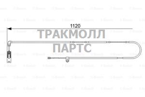 ДАТЧИК ИЗНОСА ТОРМОЗНЫХ КОЛОДОК - 1987473010