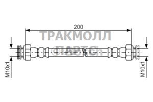 ТОРМОЗНОЙ ШЛАНГ - 1987476006