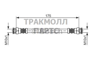 ТОРМОЗНОЙ ШЛАНГ - 1987476012