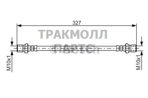 ТОРМОЗНОЙ ШЛАНГ - 1987476017