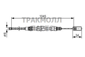 ТОРМОЗНОЙ ТРОС - 1987477334