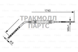 ТОРМОЗНОЙ ТРОС - 1987477689