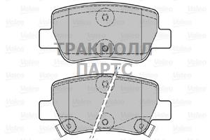 Комплект тормозных колодок дисковый тормоз - 601057