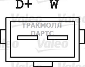 Реле-регулятор генератора AUDI A3 8L1 1.9 TDI - 436445