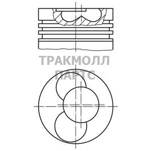 Поршень комплект - 037 88 00