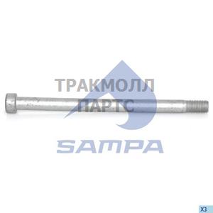 Болт M16x2mm/28x244mm рессоры круглая шляпка под внутренний - 080.146