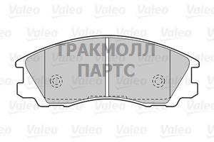 Колодки торм. пер. HYUNDAI TERRACAN - 301506