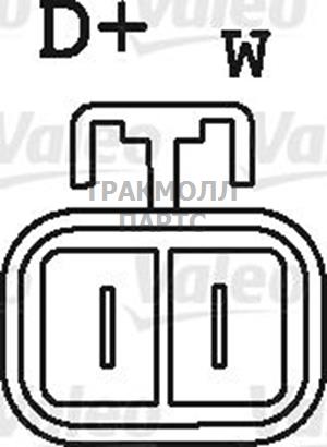 Генератор 12V 100A - 437180