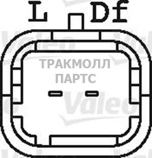 Генератор 14V 80A Citroen Xsara Peugeot 206 - 440017