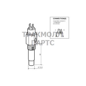 Датчик температуры охлаждающей жидкости - 323-803-004-001D
