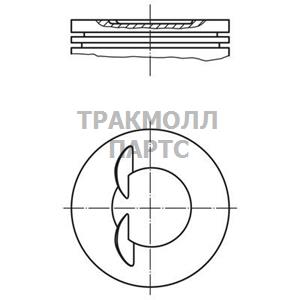 ПОРШЕНЬ - 503 91 00