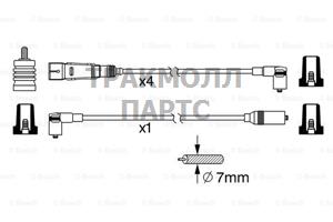 КОМПЛЕКТ ВВ  ПРОВОДОВ BOSCH - 0986356372