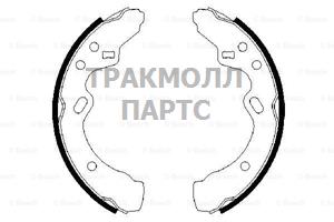 ТОРМОЗНЫЕ КОЛОДКИ BOSCH - 0986487366