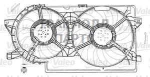 ВЕНТИЛЯТОР РАДИАТОРА - 696012