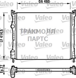 Основной радиатор двигателя - 732737