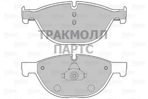 КОМПЛЕКТ ТОРМОЗНЫХ КОЛОДОК - 601136