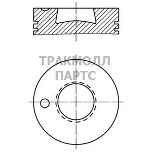 Поршень комплект - 003 87 00