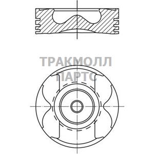 Поршень комплект - 004 02 00