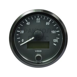 VDO SingleViu Speedometer 120 Km/h Black 80mm - A2C3832910001