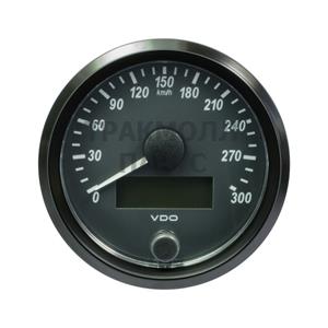 VDO SingleViu Speedometer 300 Km/h Black 80mm - A2C3832950001