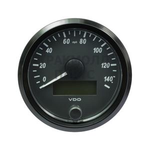 VDO SingleViu Speedometer 140 Mph Black 80mm - A2C3832920001