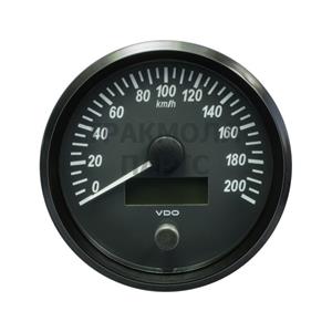 VDO SingleViu Speedometer 200 Km/h Black 100mm - A2C3832840001