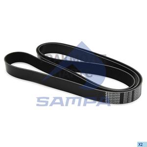 Multi Ribbet Belt Fan - 023.155-01