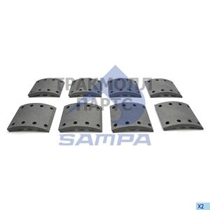 Lining Kit Brake Drum - 096.629A-01