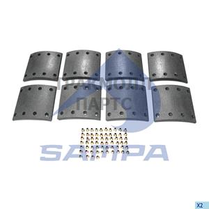 Lining Kit Brake Drum - 096.629C-01