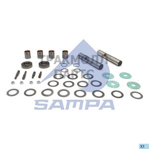 King Pin Kit Axle Steering Knuckle - 500.835A