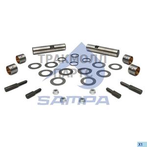 King Pin Kit Axle Steering Knuckle - 500.836A