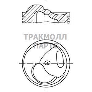 Поршень комплект - 002 33 11