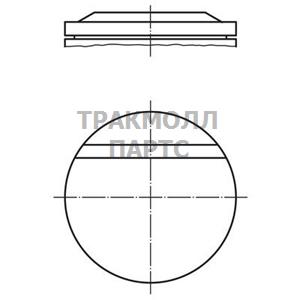 Поршень комплект - 002 71 11