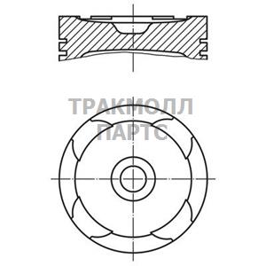 Поршень комплект - 003 57 03