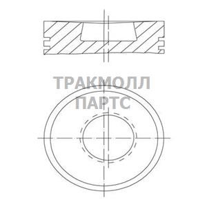 Поршень комплект - 003 72 10