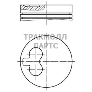 Поршень комплект - 007 98 12