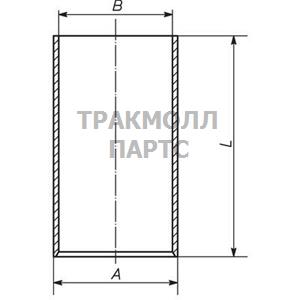 ГИЛЬЗА ЦИЛИНДРА - 007 WV 07 00