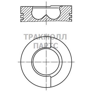 Поршень комплект - 008 29 01