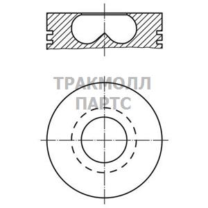 Поршень комплект - 008 35 01