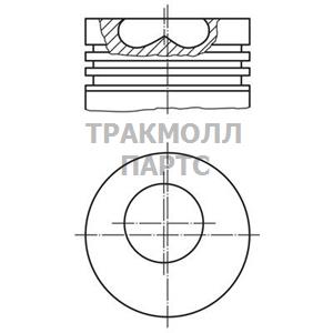 Поршень комплект - 009 07 01