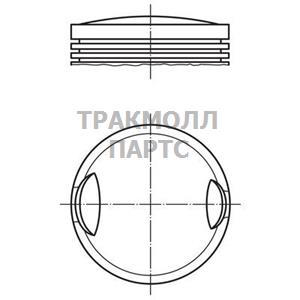 Поршень комплект - 009 19 00