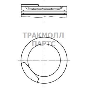 Поршень комплект - 011 10 12