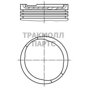 Поршень комплект - 011 65 12
