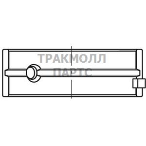 КОРЕННОЙ ПОДШИПНИК - 011 HL 19740 000