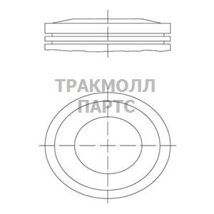 Поршень комплект - 012 10 02