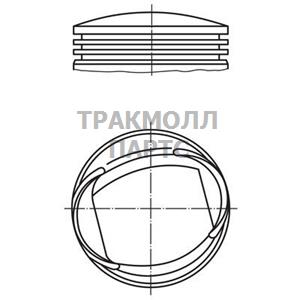 Поршень комплект - 013 18 01