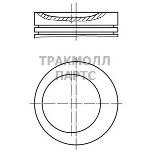 Поршень комплект - 013 19 01