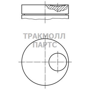 Поршень комплект - 014 59 10