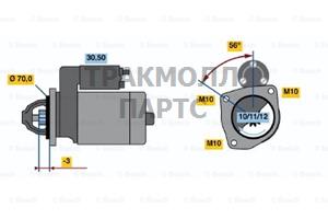 СТАРТЕР - 0986016141